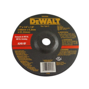 DISCO DESBASTE METAL 7X1/4X7/8 DW44580-PH DW-web