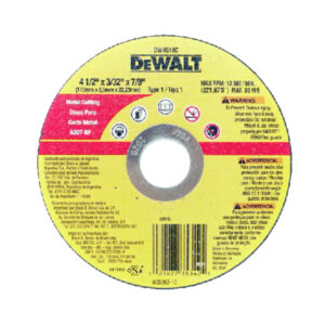 DISCO CORTE METAL 4 1/2X3/32X7/8 DW4518C DW-web