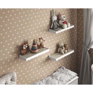 REPISA RECTA DUETTO 1.5X20X40CM ROBLE MIEL SOPORTE Y BORDA GRIS 10212.030-5001 PRAT-K-web