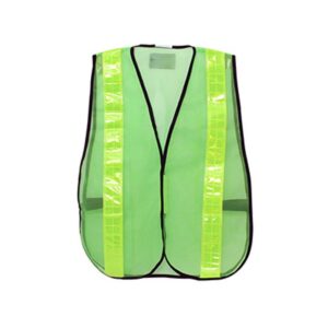 CHALECO DE SEGURIDAD VERDE TALLA "L"-web