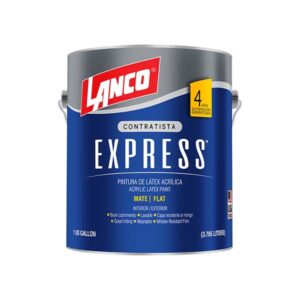 PINTURA ACRILICA MATE EXPRESS COAT BASE TINT 1GL EC382-4 LANCO-web